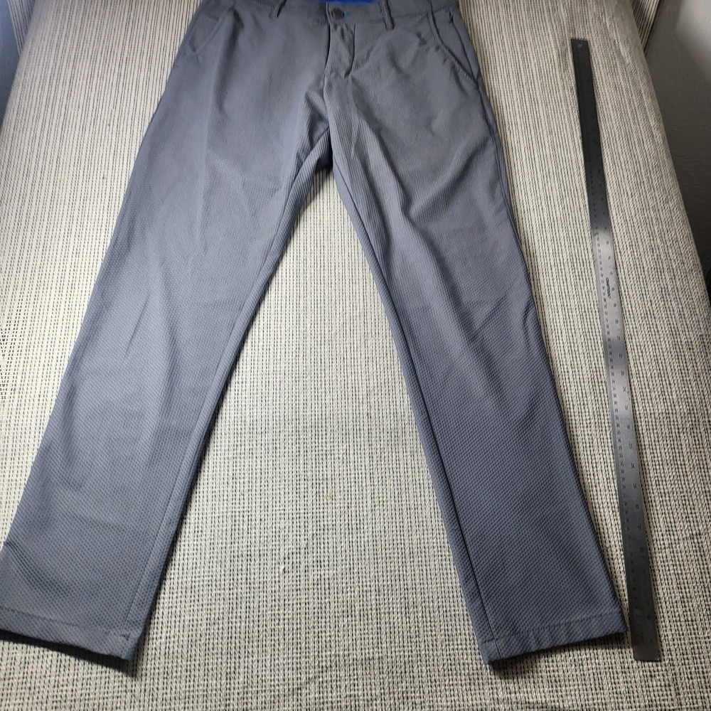 Twillory Pants Mens 30x32 Gray Chino Technical Fabric Tailored Fit Performance - Picture 2 of 7